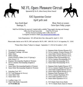 NE FLORIDA OPEN PLEASURE CIRCUIT